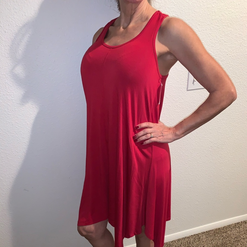 Vince Camuto Red Dress Knee Length size Small